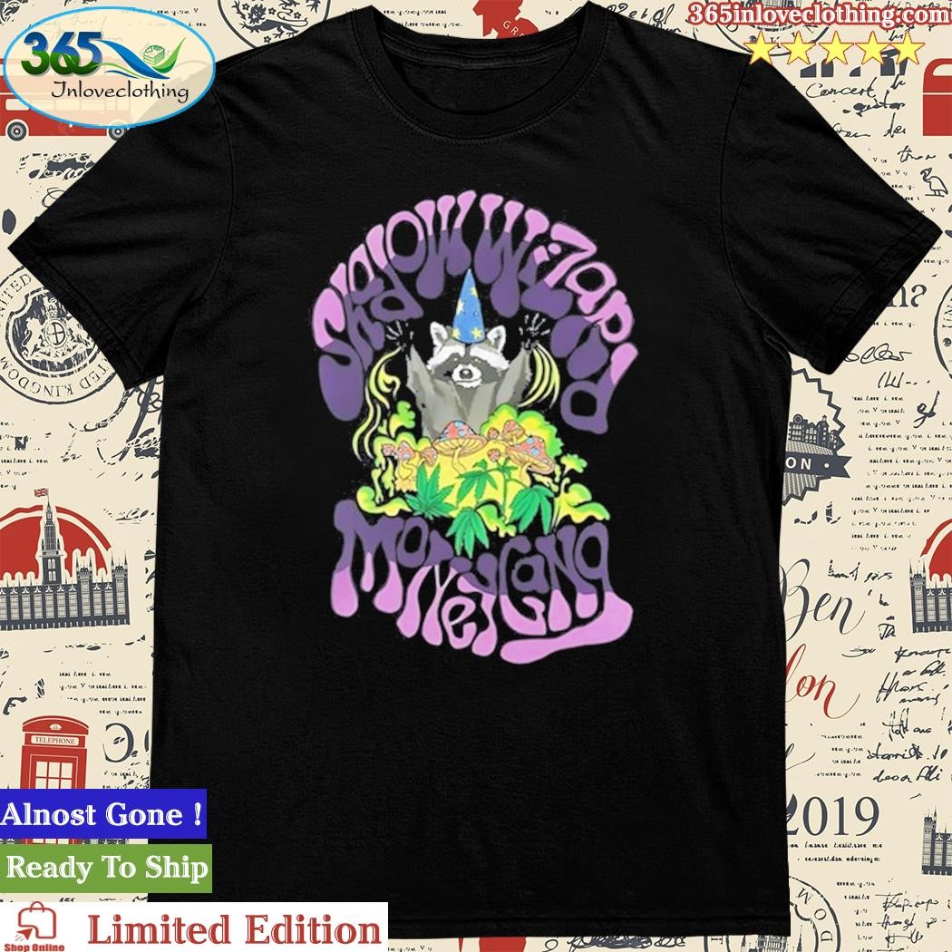 Official raccoon Sippy Shadow Wizard Money Gang Shirt