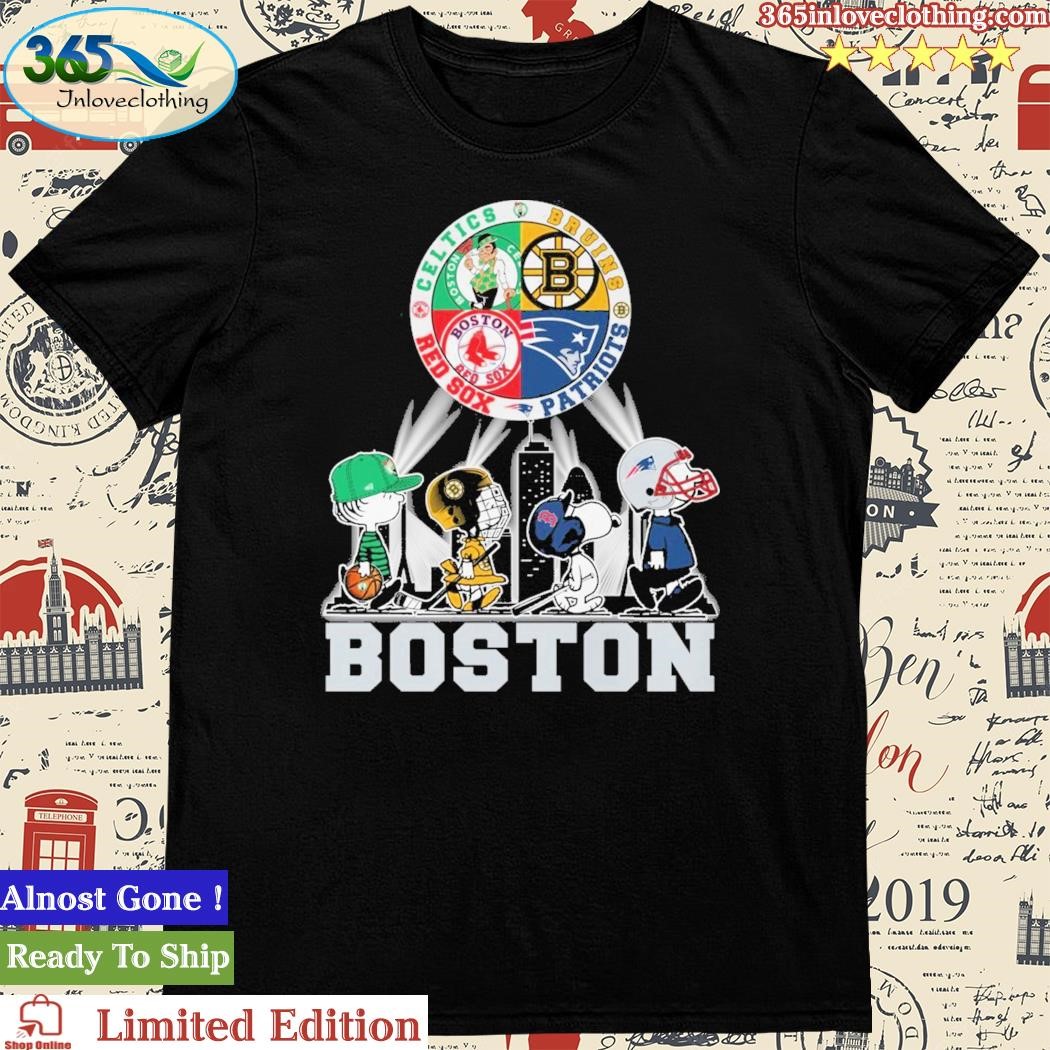 Official snoopy Boston City Red Sox Celtics Bruins Patriots Shirt, hoodie,  sweater, long sleeve and tank top