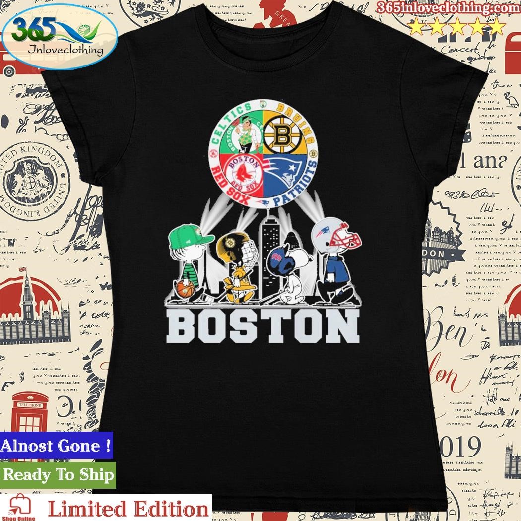 Official snoopy Boston City Red Sox Celtics Bruins Patriots Shirt, hoodie,  sweater, long sleeve and tank top