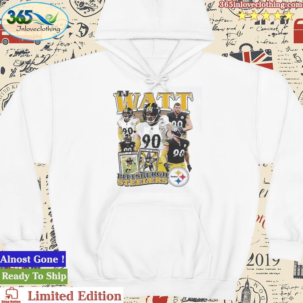 TJ Watt 90 Pittsburgh Steelers retro shirt, hoodie, sweater, long sleeve  and tank top