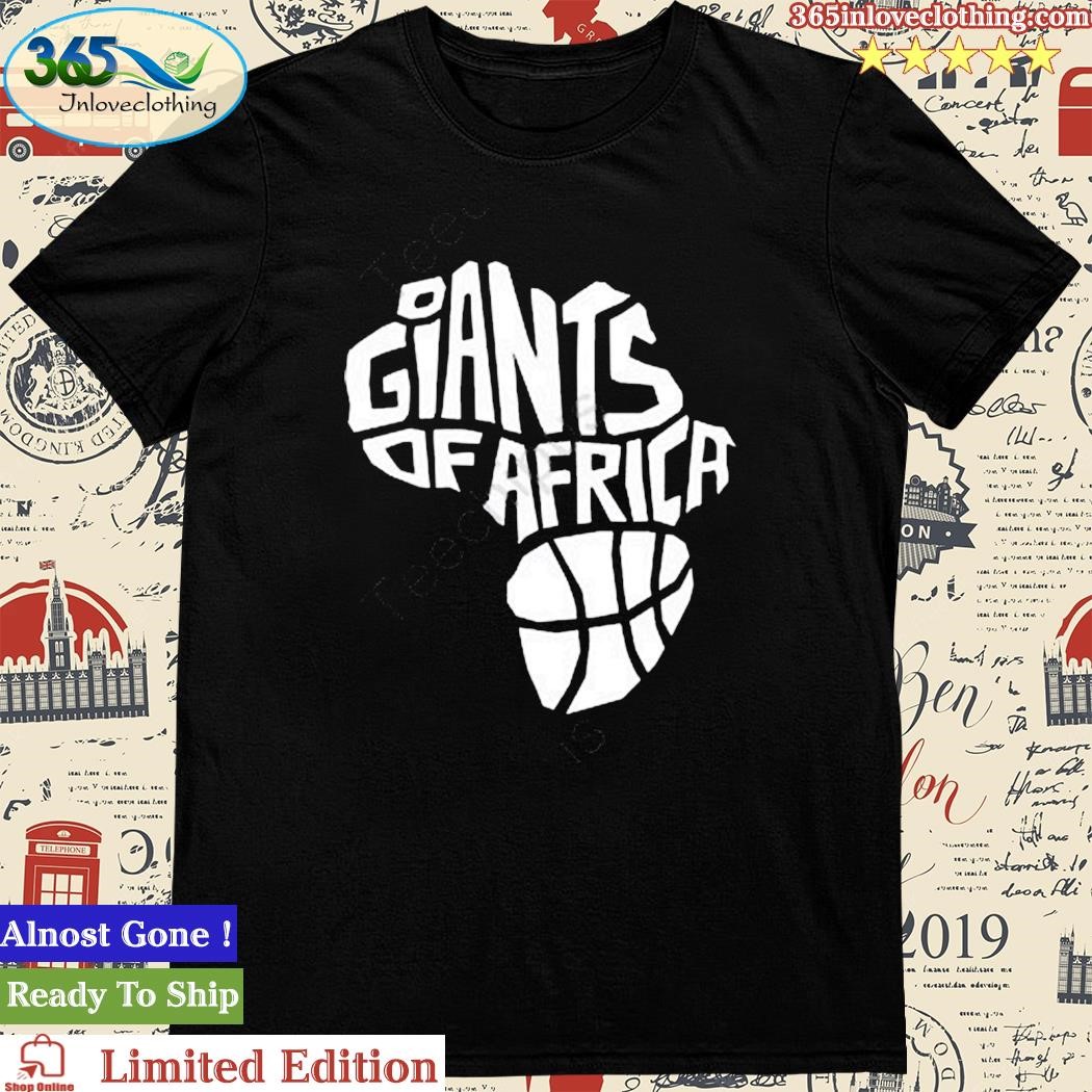 Official toronto Raptors Giants Of Africa Shirt