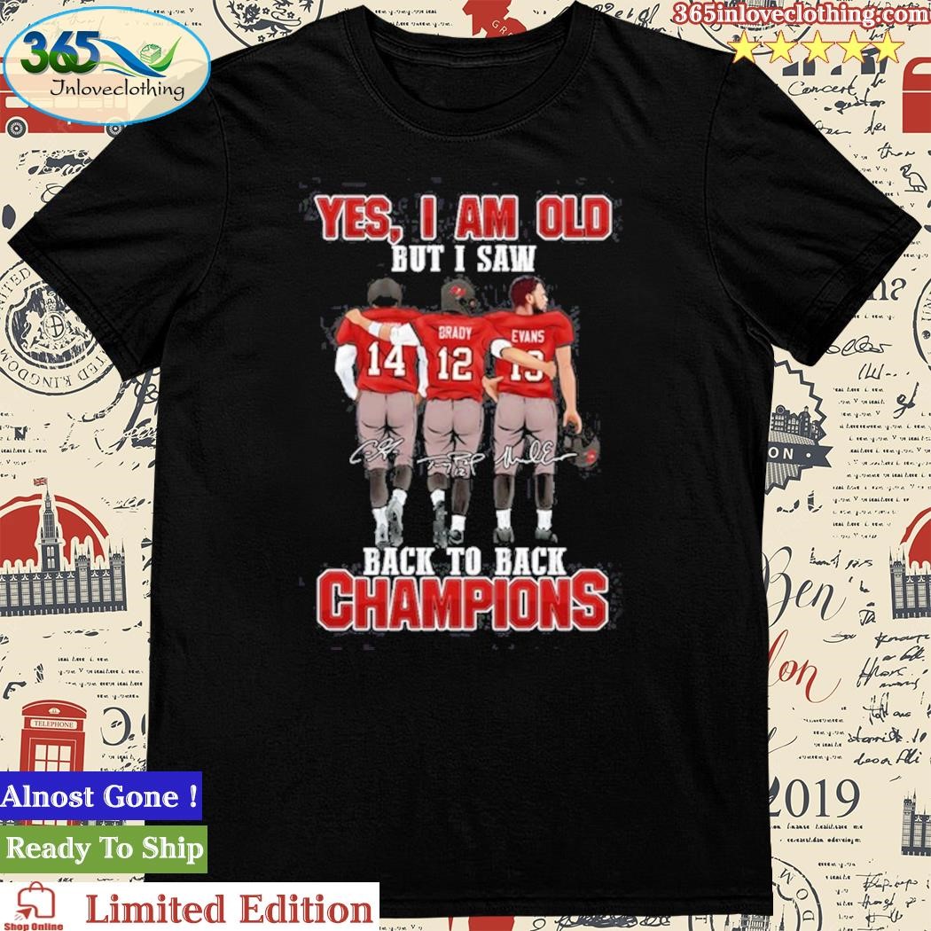Official yes i am old but i saw back to back champion shirt