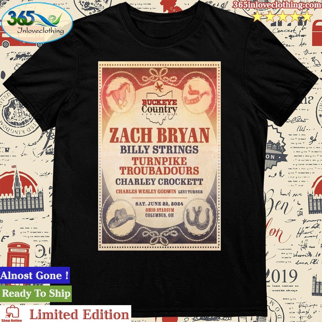 Ohio Stadium Columbus, Oh Billy Strings June 22, 2024 Poster Shirt