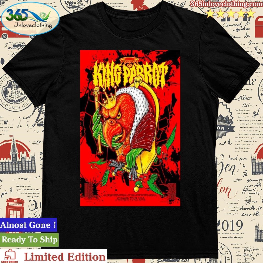 Poster King Parrot Band North American Summer Tour 2023 Shirt