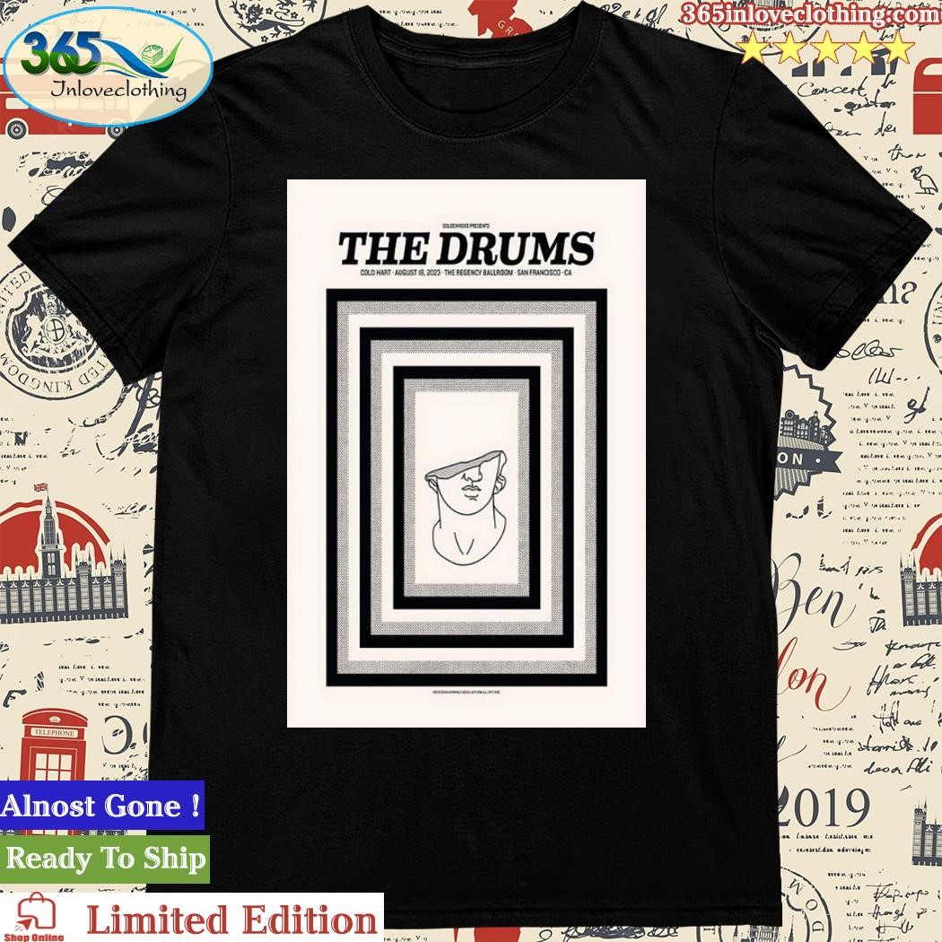 Poster The Drums The Regency Ballroom San Francisco, CA August 18, 2023 Shirt