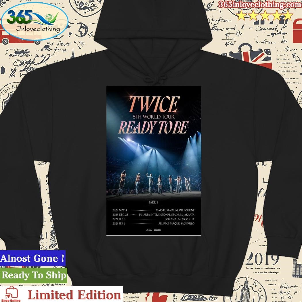 Twice 5th World Tour Ready to Be 2023 2024 Poster 