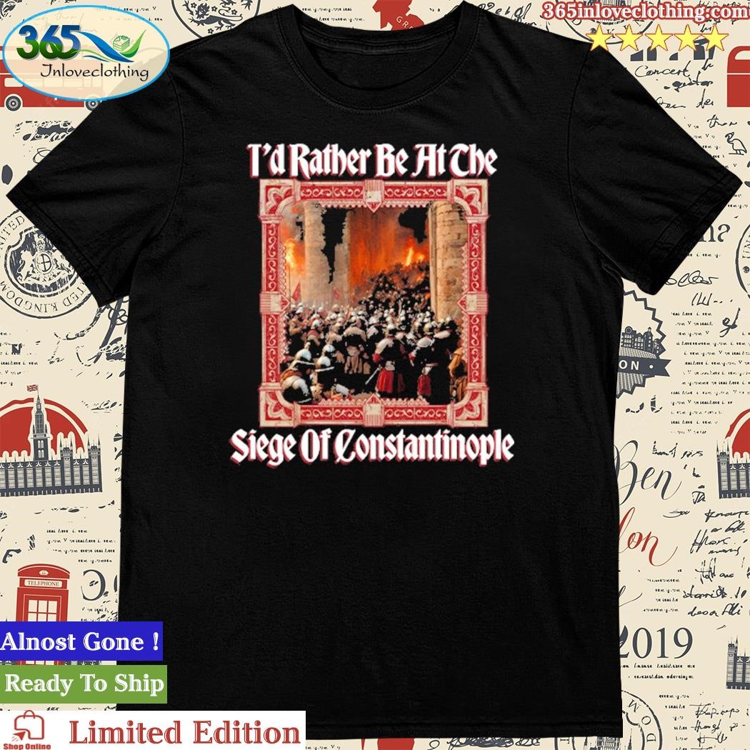 Siege of Constantinople T Shirt