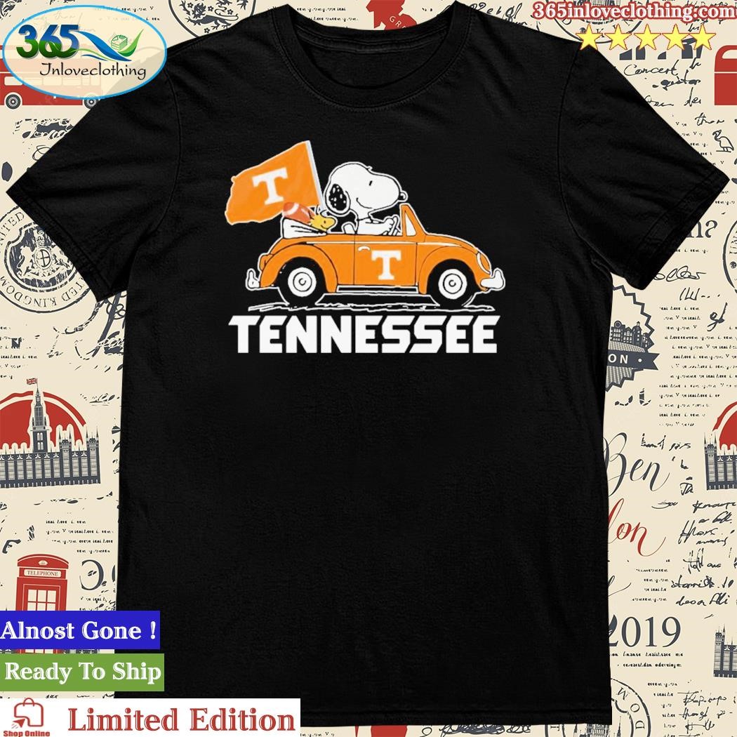 The Peanut Snoopy Tennessee Volunteers Football Shirt