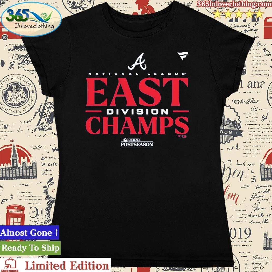 Youth Atlanta Braves Fanatics Branded Navy 2023 NL East Division Champions  Locker Room T-Shirt
