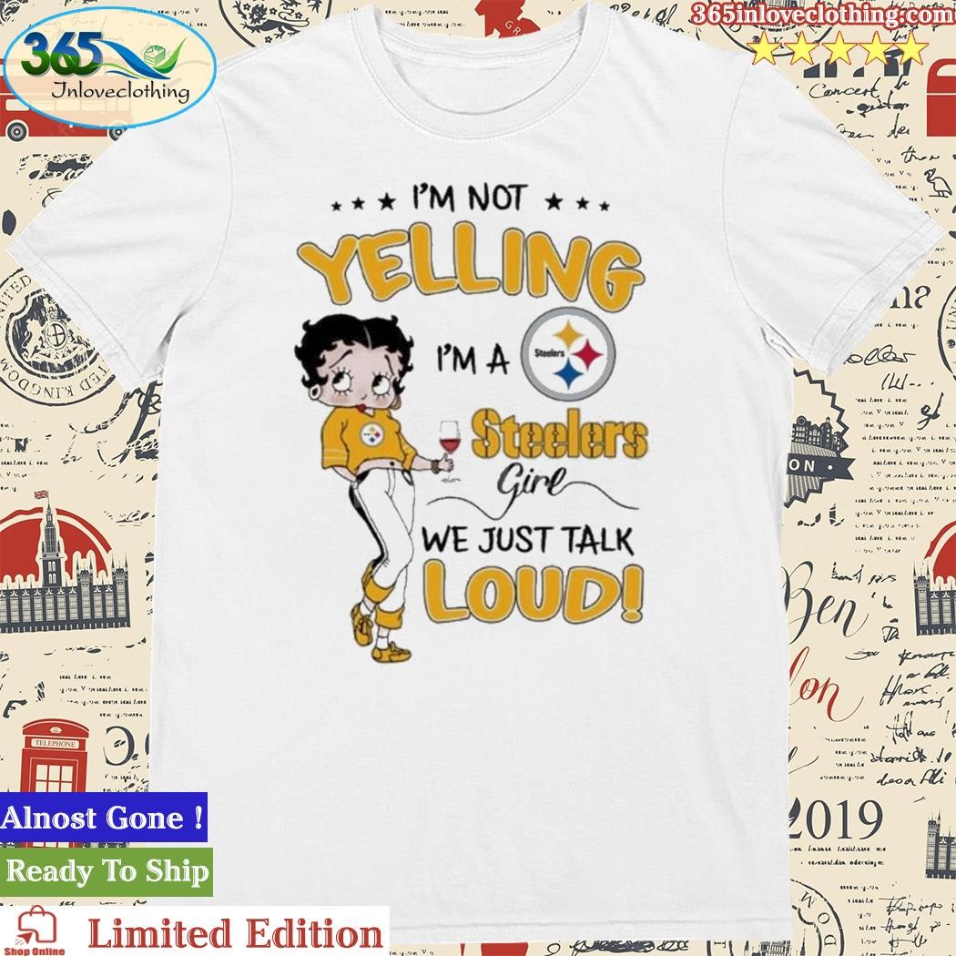 Betty Boop I'm Not Yelling I'm San Francisco 49ers Girls We Just