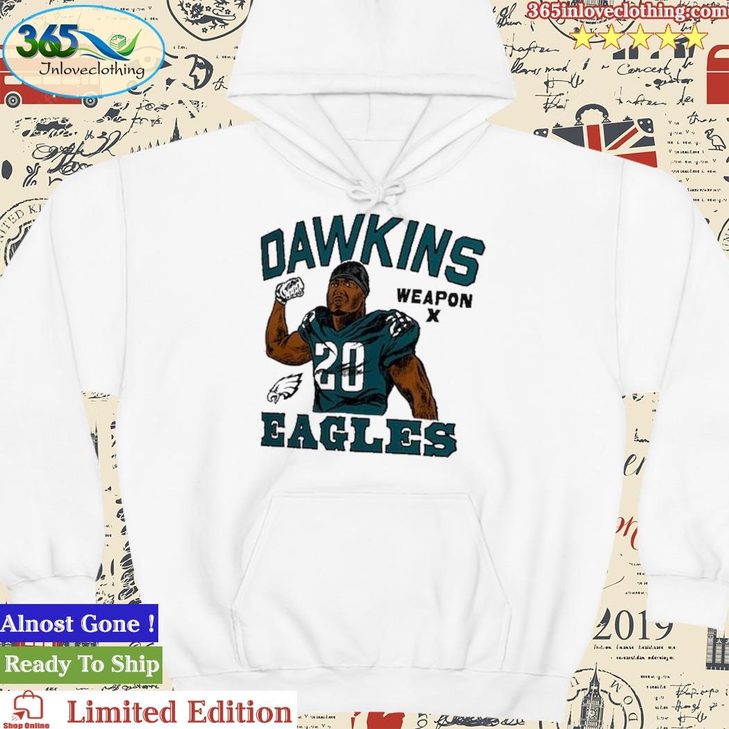 Brian Dawkins Philadelphia Eagles Homage Retired Player Caricature Tri  Blend T Shirt Ash - Limotees