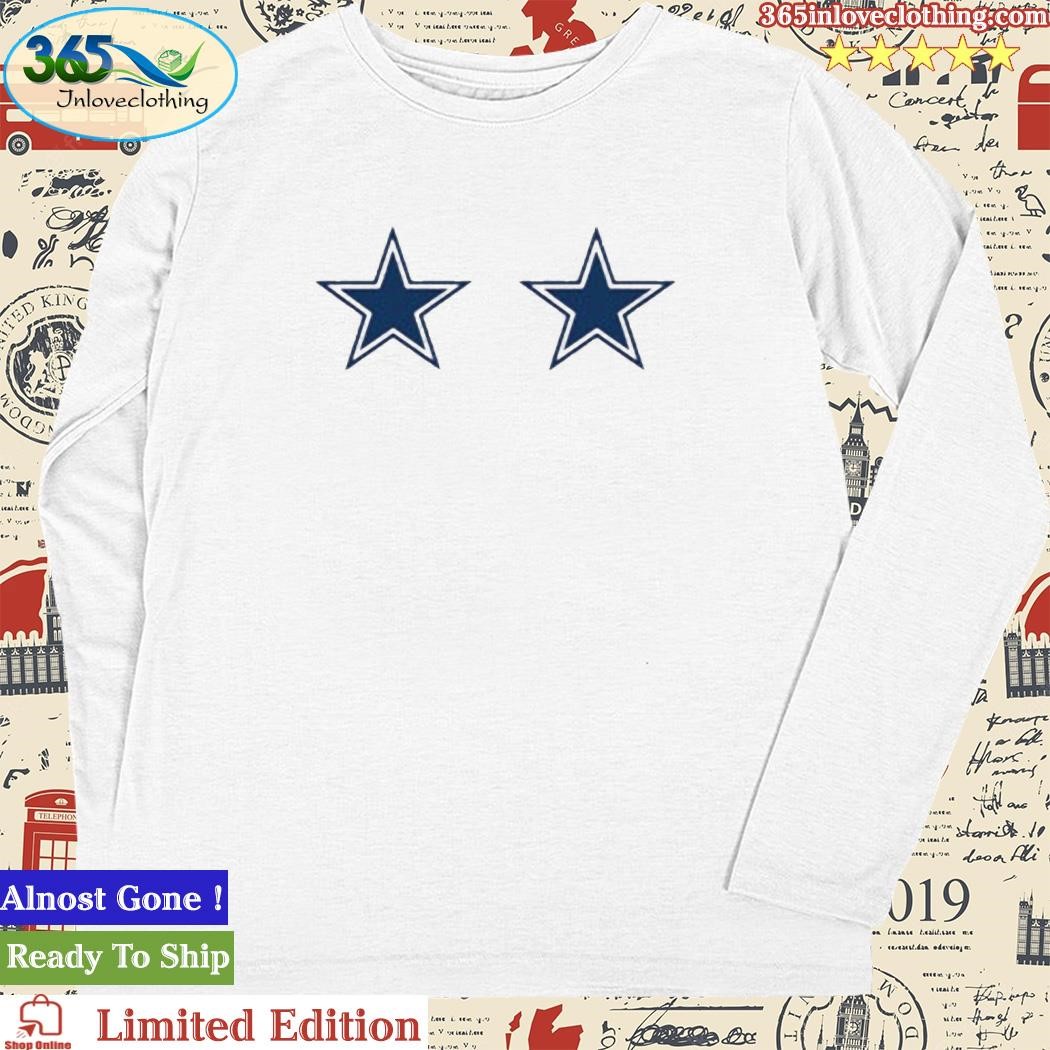 Dallas Cowboys Black Star Long Sleeve T Shirt in 2023