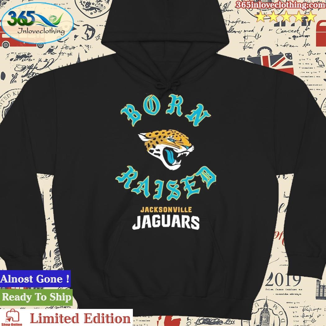 Jacksonville Jaguars Born X Raised Unisex T-shirt - Shibtee Clothing