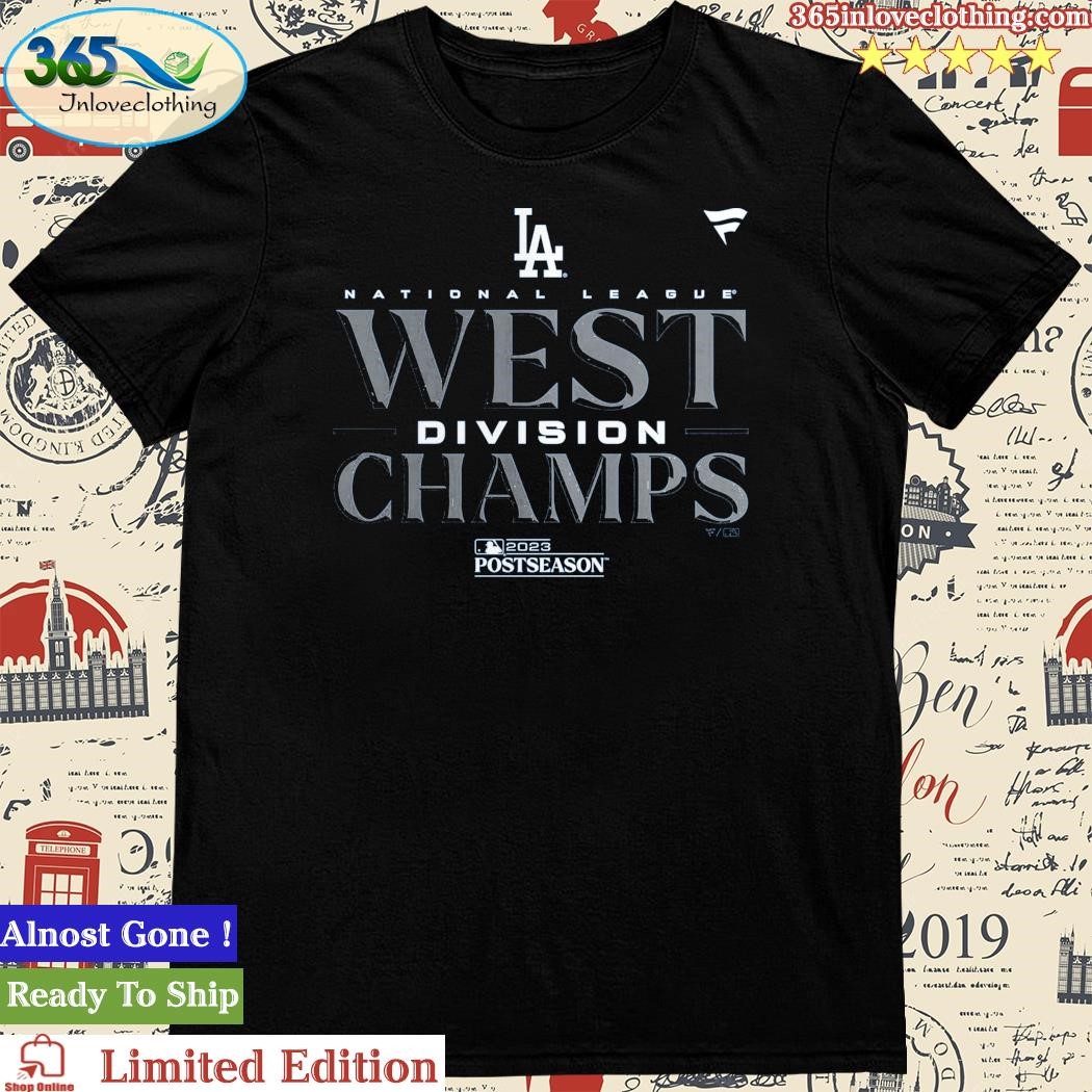 Los Angeles Dodgers Fanatics Branded 2022 NL West Division Champions Locker  Room T-Shirt - Royal