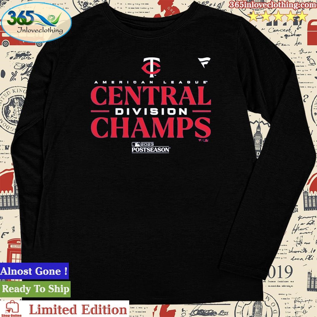 Minnesota Twins Youth 2023 AL Central Division Champions Locker Room Shirt,  hoodie, longsleeve, sweatshirt, v-neck tee