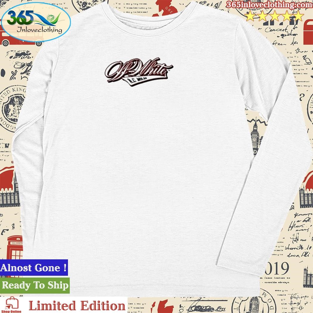 Off-White C O Ac Milan Logo Shirt, hoodie, sweater, long sleeve and tank top