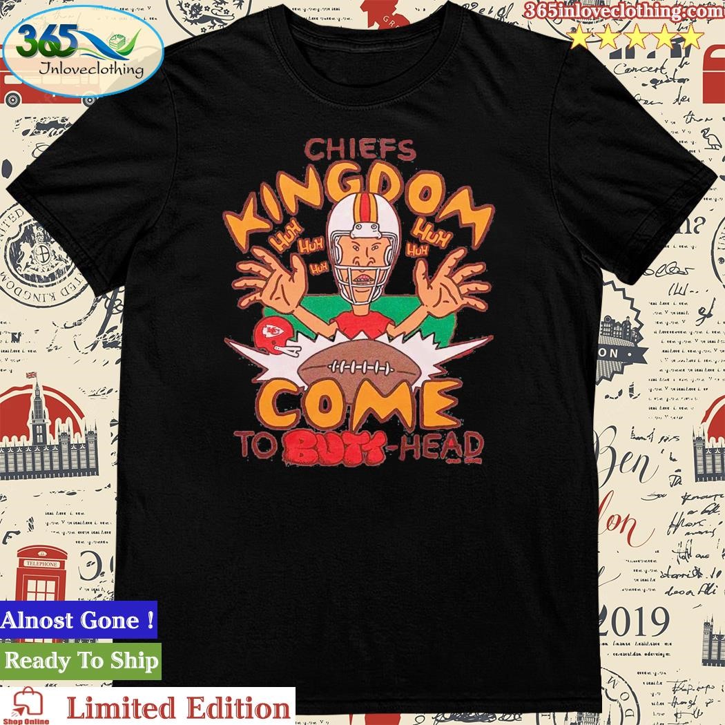 Beavis And Butthead X Kansas City Chiefs Kingdom Shirt