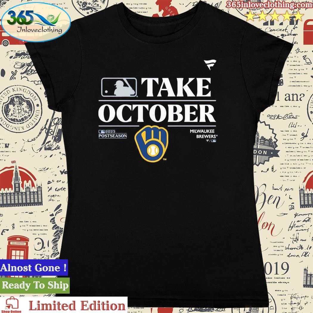 Official Milwaukee Brewers 2023 Postseason Locker Room Shirt