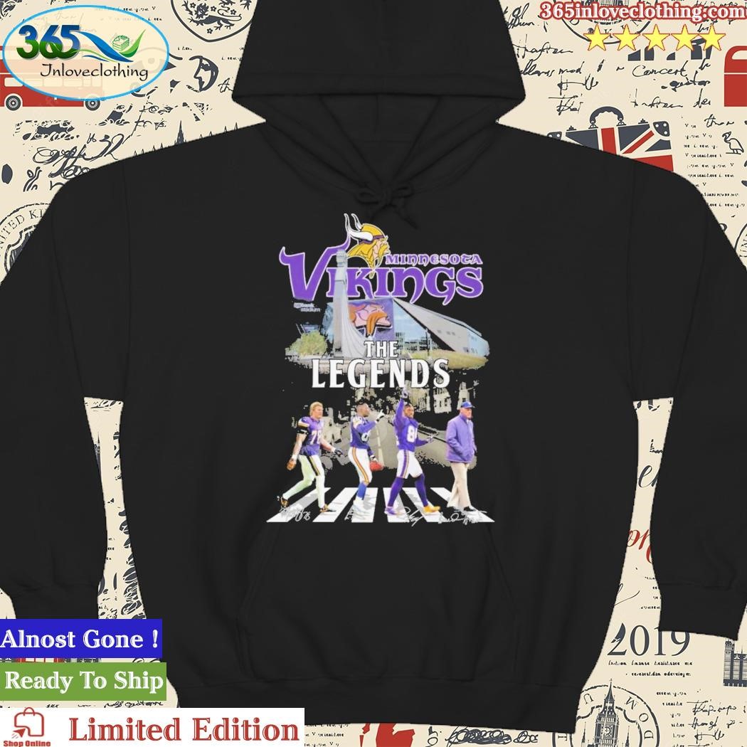 Funny The Minnesota Vikings 60th Anniversary 1961-2021 Signatures Shirt,  hoodie, sweater, longsleeve t-shirt