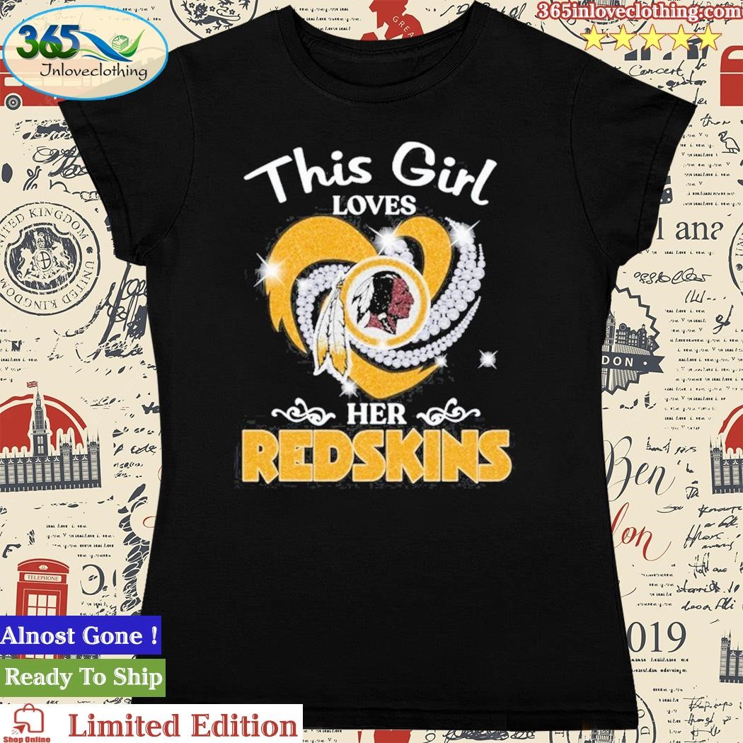 Girls cheap redskins shirt