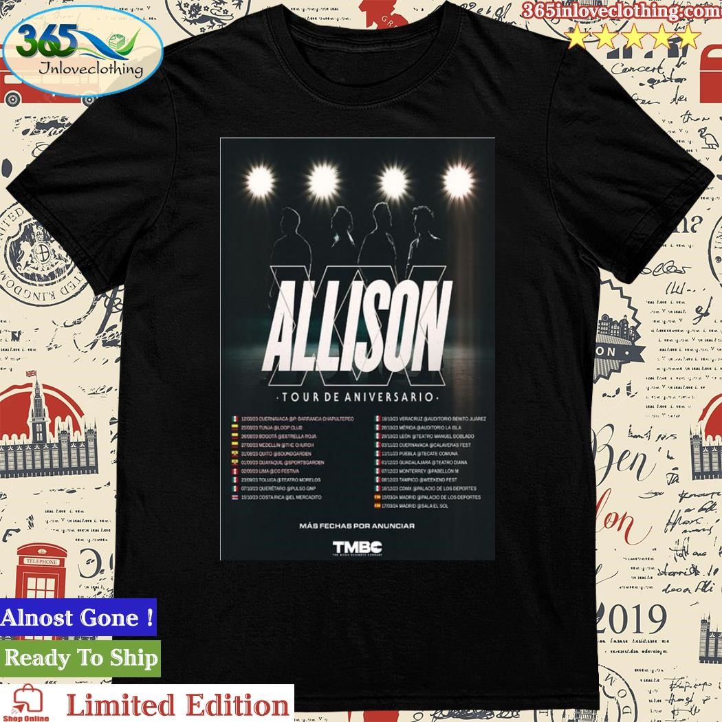 Official allison Band Event 2023 Poster Shirt