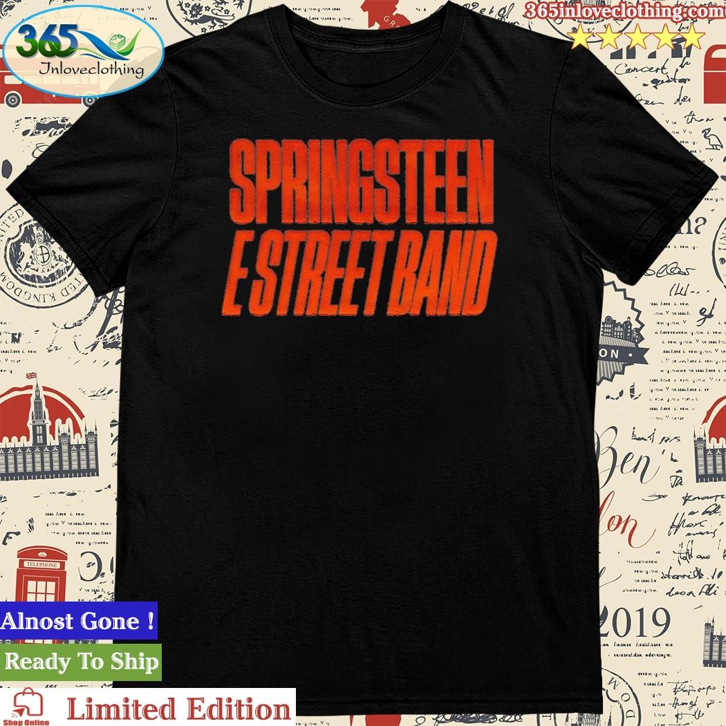 Official bruce Springsteen and E Street Band Stage Shirt
