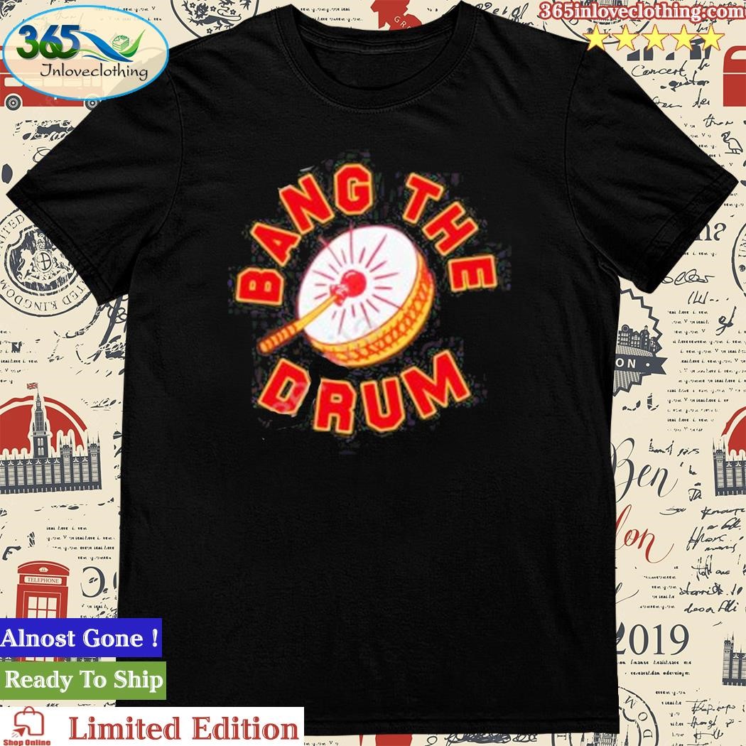 Chad Henne Wearing Bang The Drum Shirt - Limotees