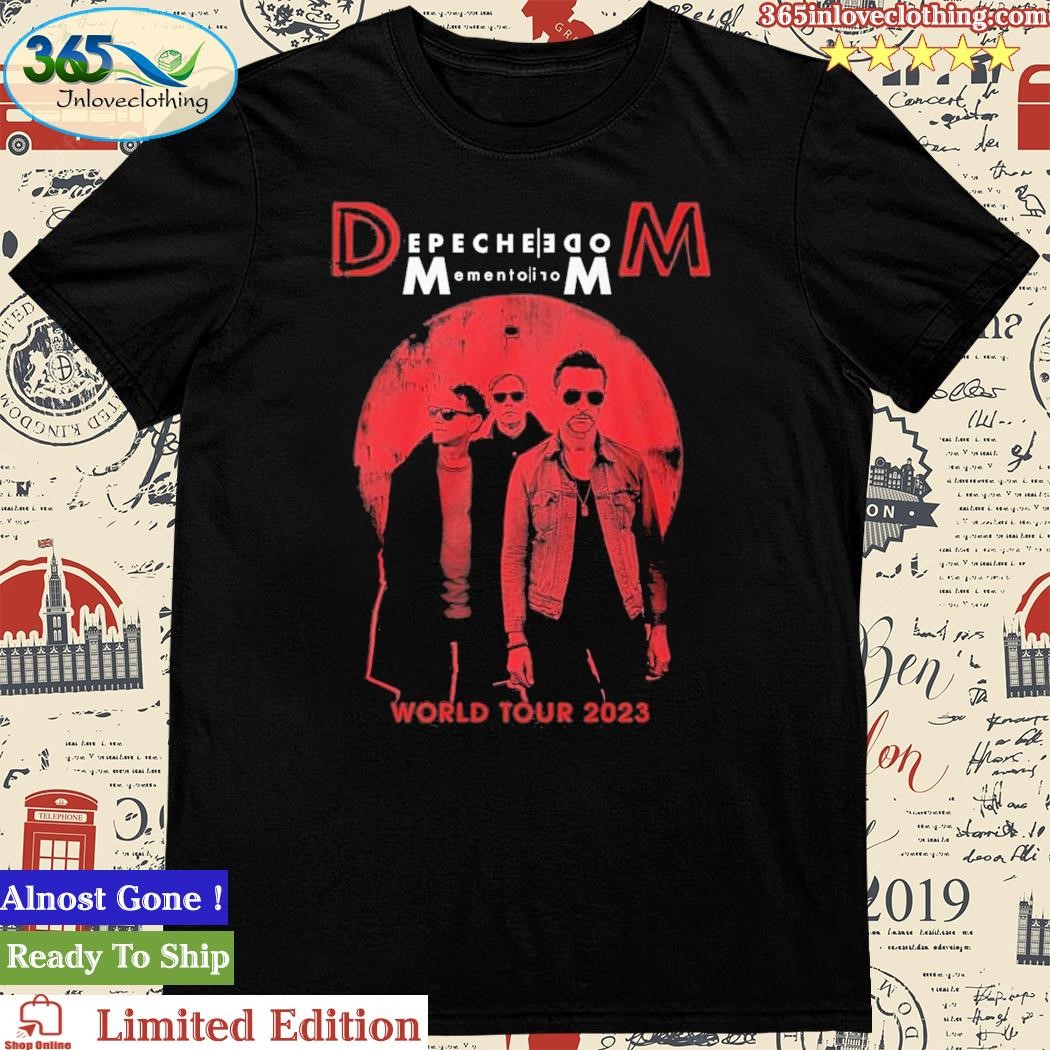 Official depeche Mode Memento Mori World Tour 2023 T-Shirt