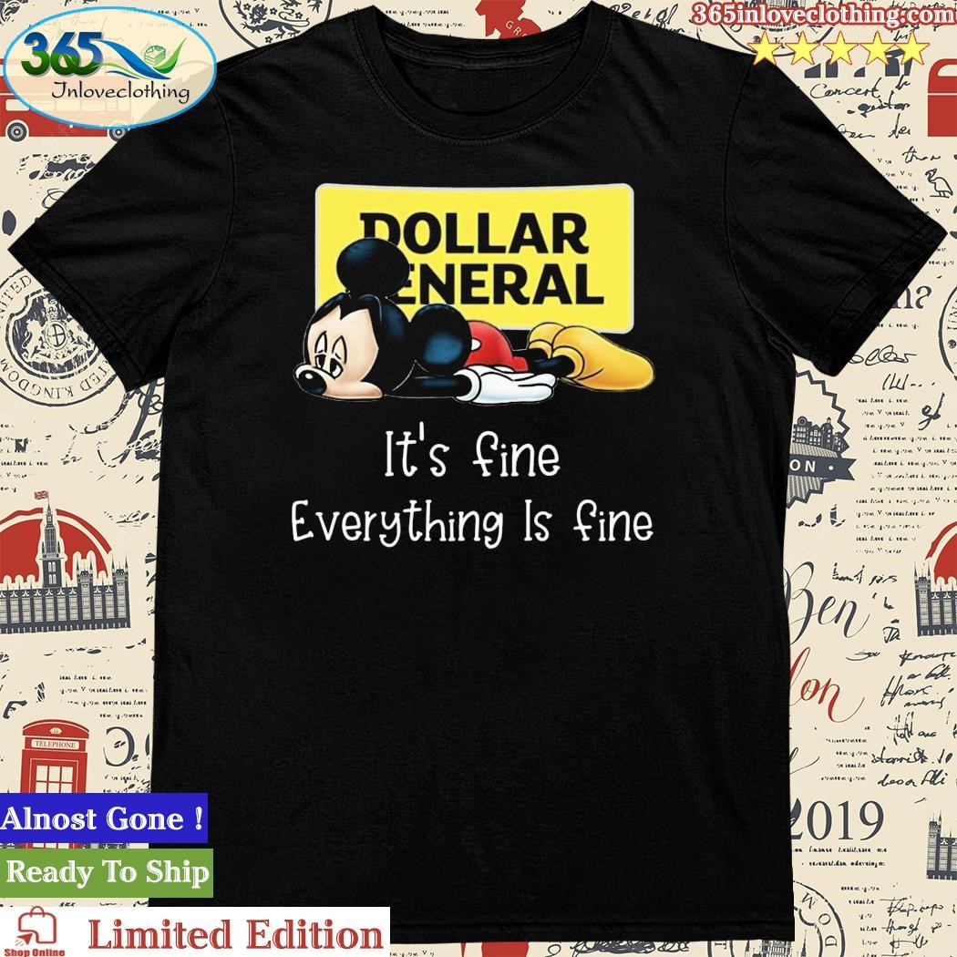 Official dollar General Mickey T-Shirt