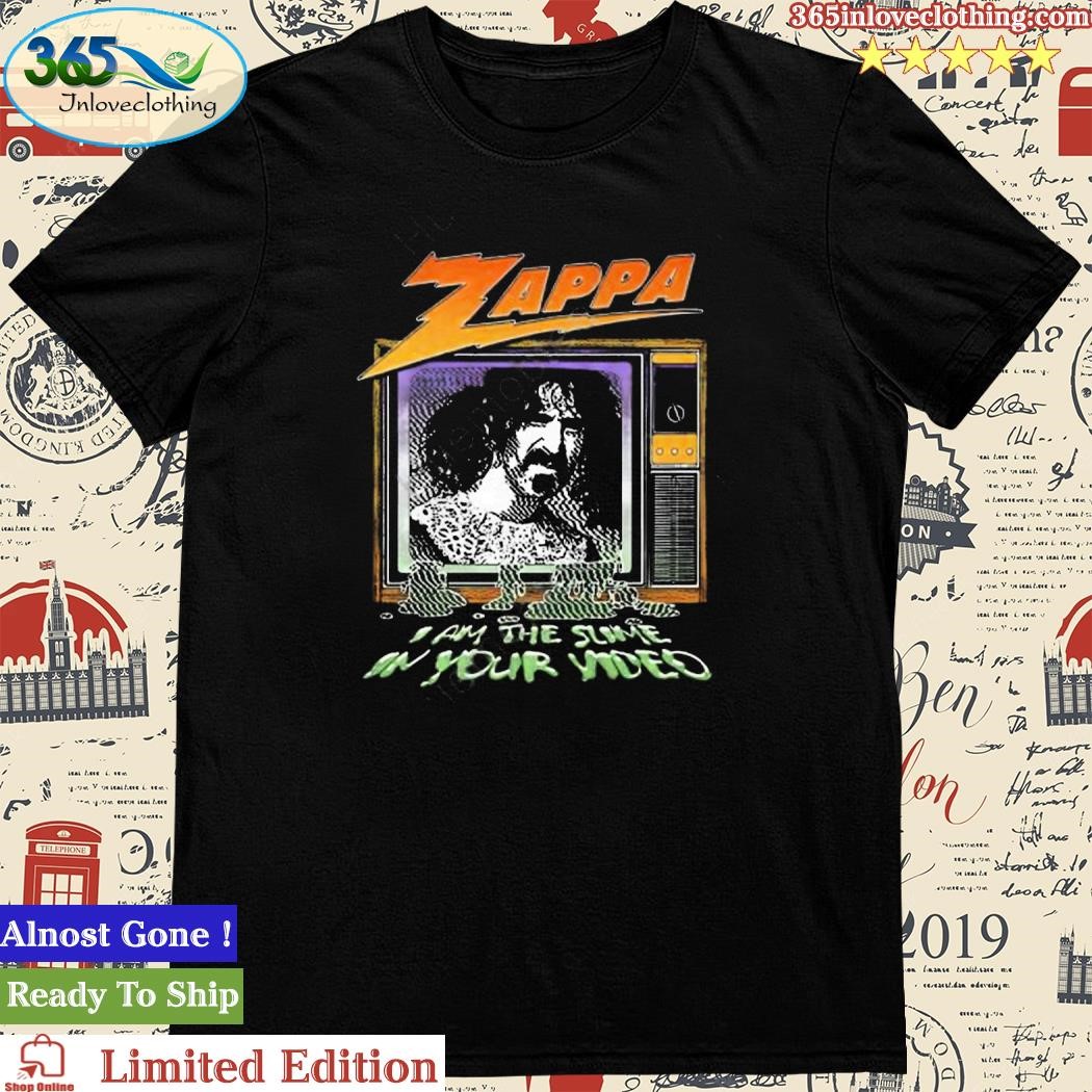 Official frank Zappa The Slime T-Shirt