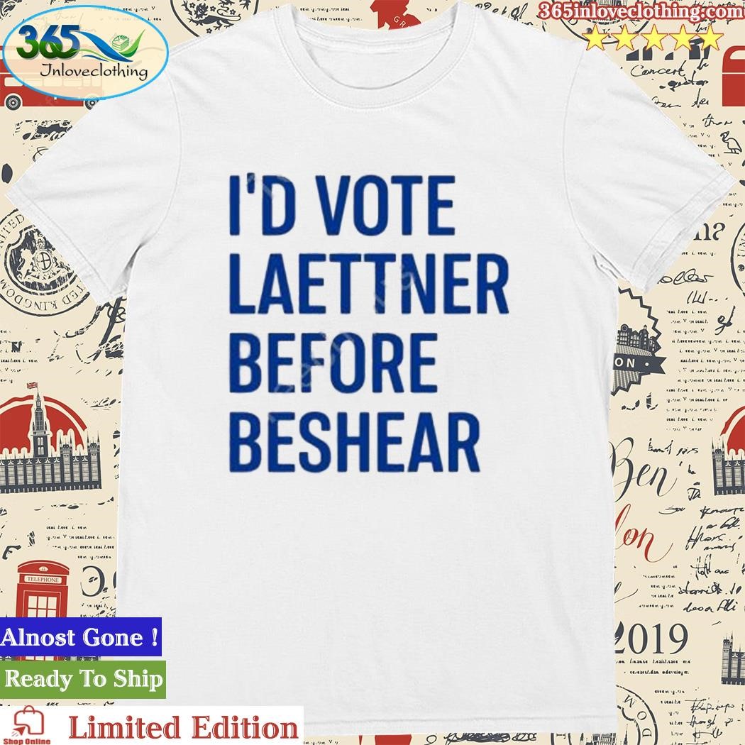 Official grayson County Labor Day Parade I’d Vote Laettner Before Beshear Shirt