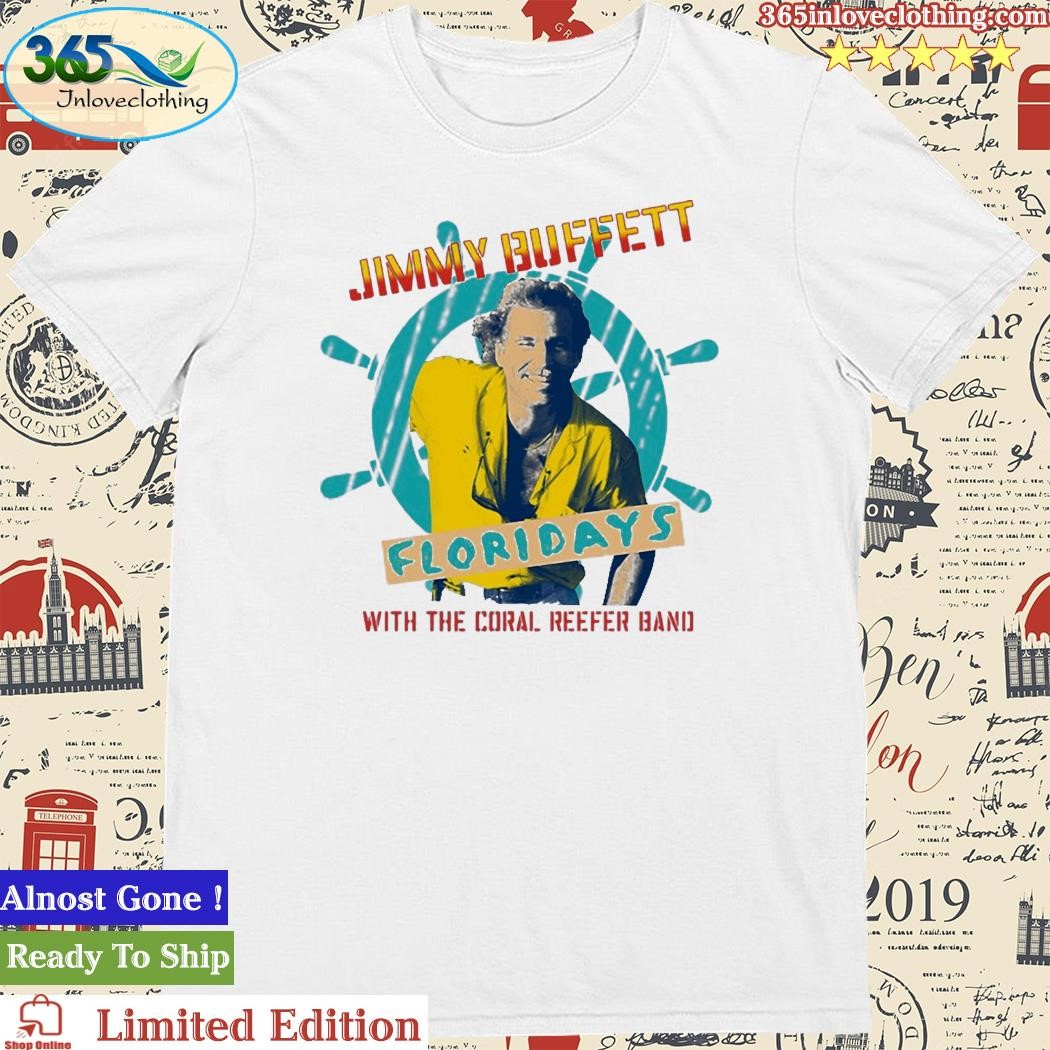 Official jimmybuffett 1986 Floridays Tour Vintage Shirt