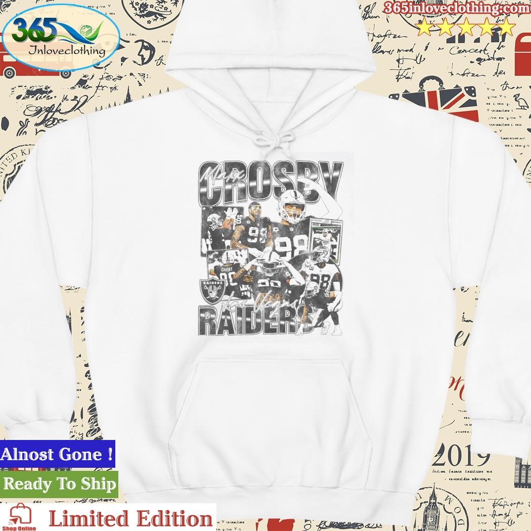 Official las Vegas Raiders Maxx Crosby 98 2023 Shirt, hoodie