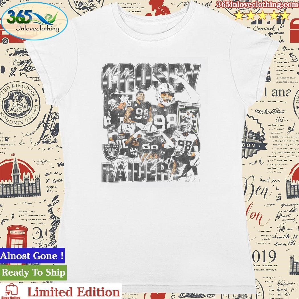 Official Maxx Crosby Las Vegas Raiders T-Shirts, Raiders Maxx Crosby Tees,  Shirts, Tank Tops