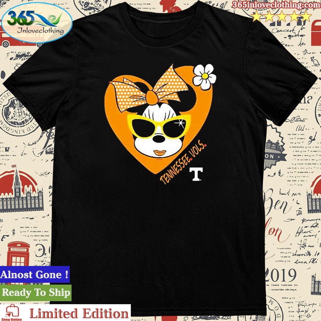 Official minnie Mouse Tennessee Vols Shirt