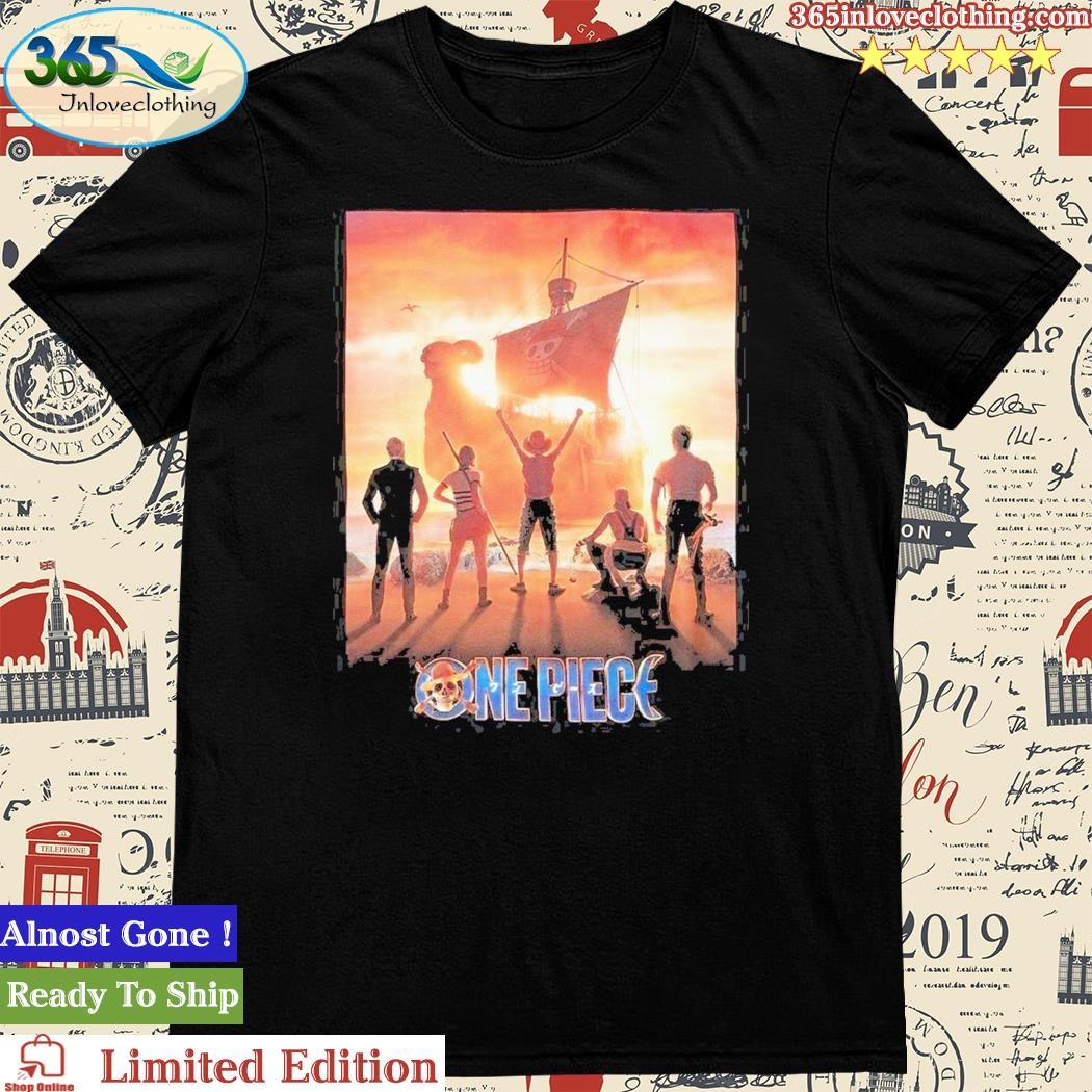 Official one Piece Group Live Action Poster T-Shirt