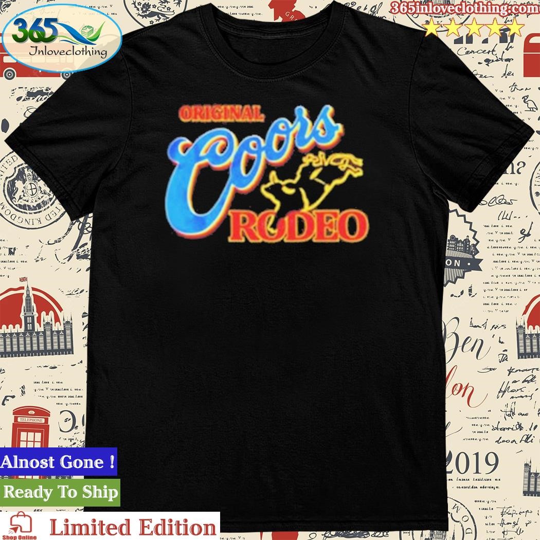 Official original Coors Rodeo T-Shirt
