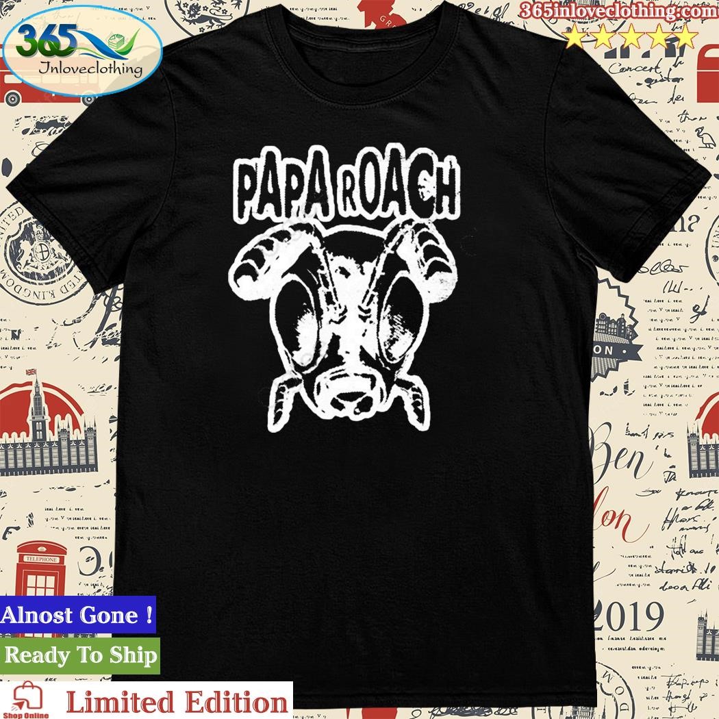 Official papa Roach Xl Roach Head T Shirt