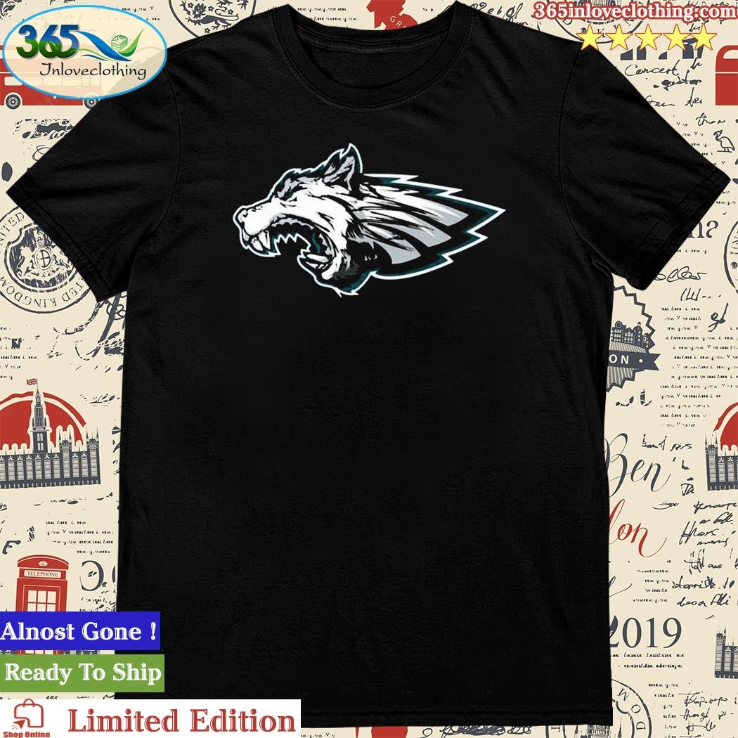 Official philadelphia Eagles Black T-Shirt
