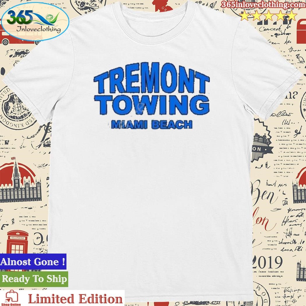 Official south Beach Tow Tremont Towing Miami Beach Shirt