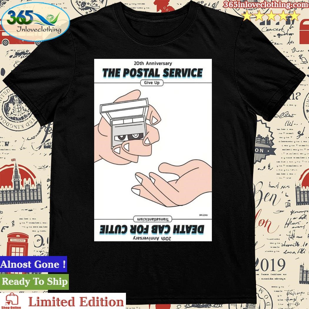Official the Postal Service & Death Cab for Cutie Poster Shirt