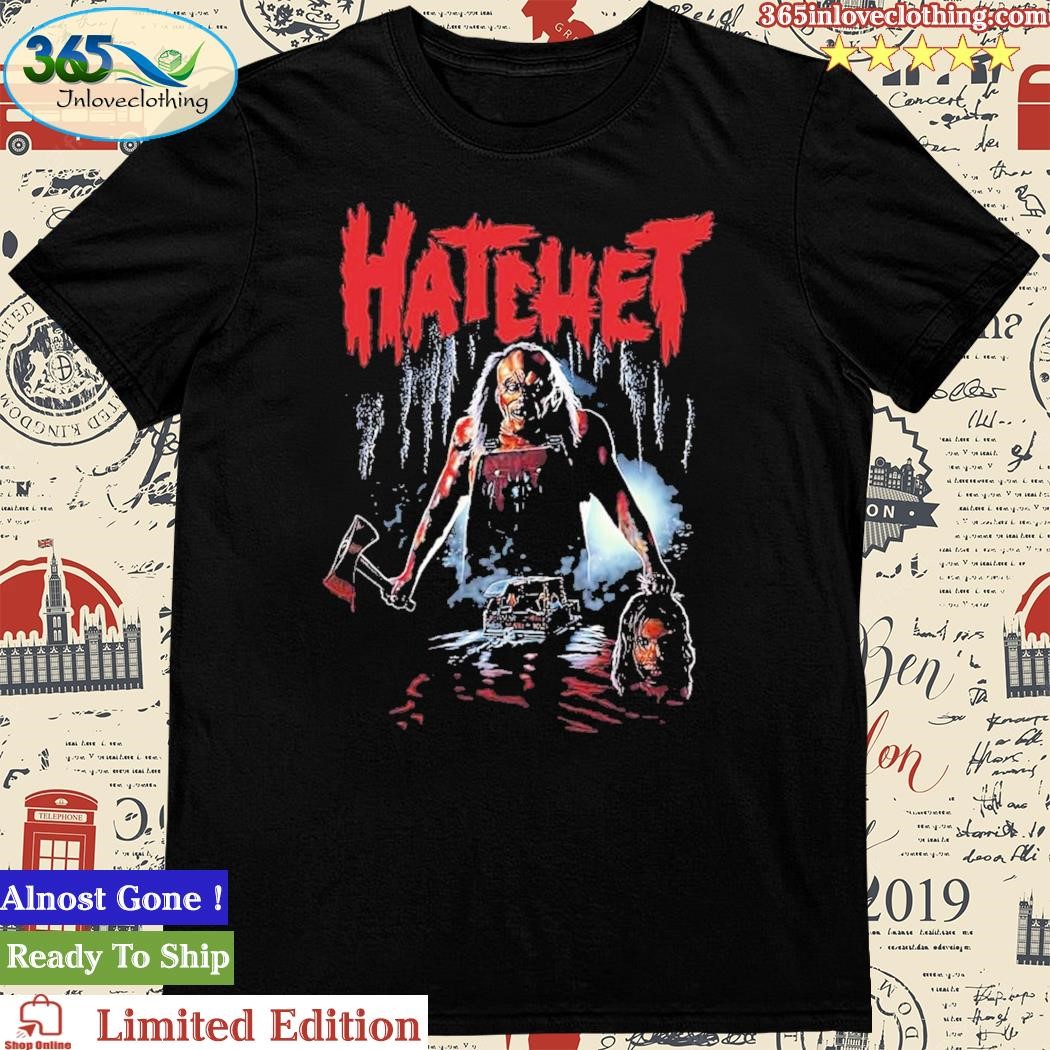 Official victor Crowley Hatchet Face Horror Halloween T-Shirt