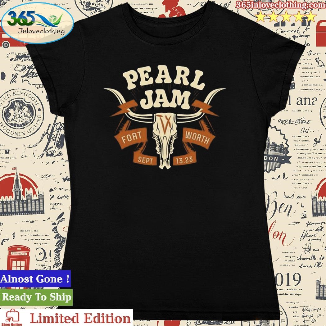 Pearl Jam Ft Worth Event Tee September 13 2023 With Deep Sea Diver Dickies  Arena Texas Two Sides Shirt - Limotees