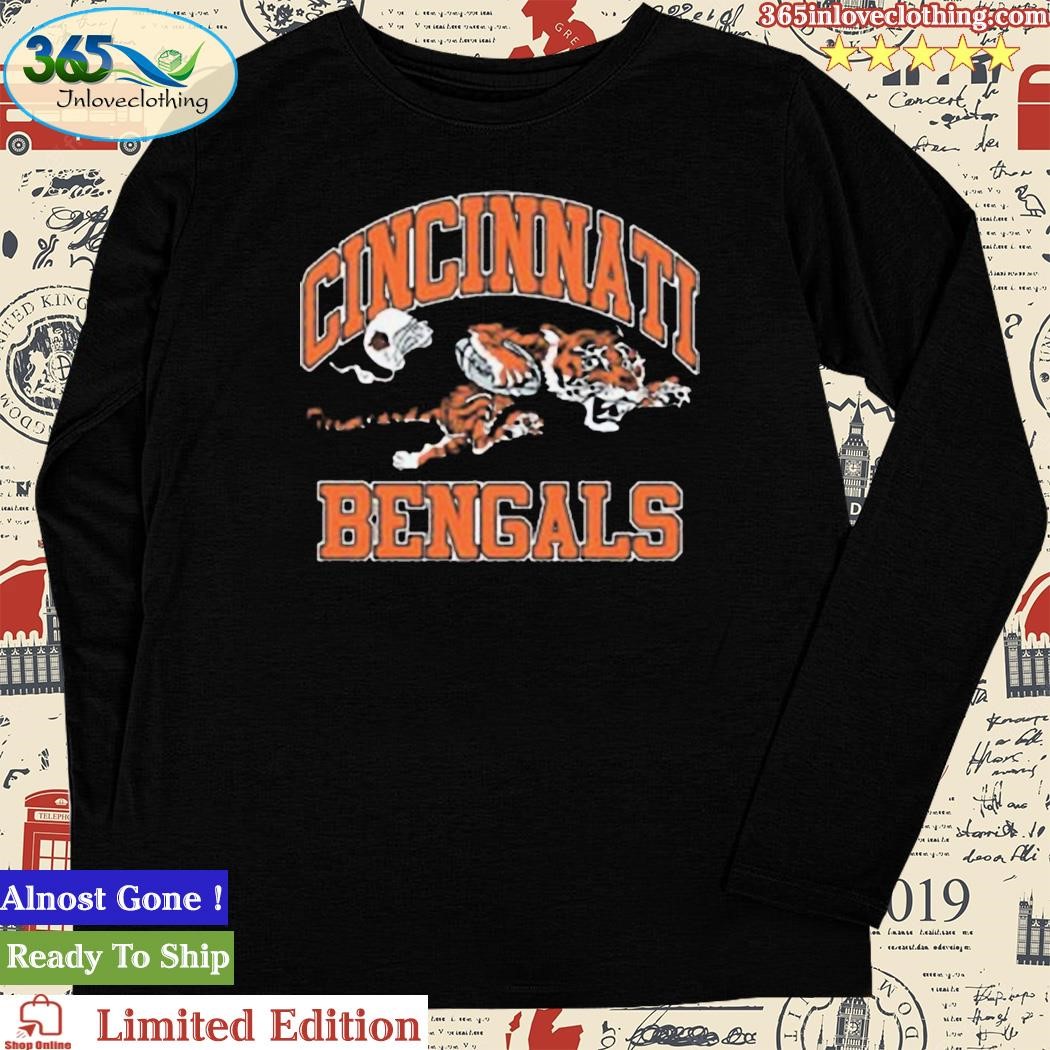 Vintage Cincinnati Bengals Shirt // Vintage Bengals Trench 