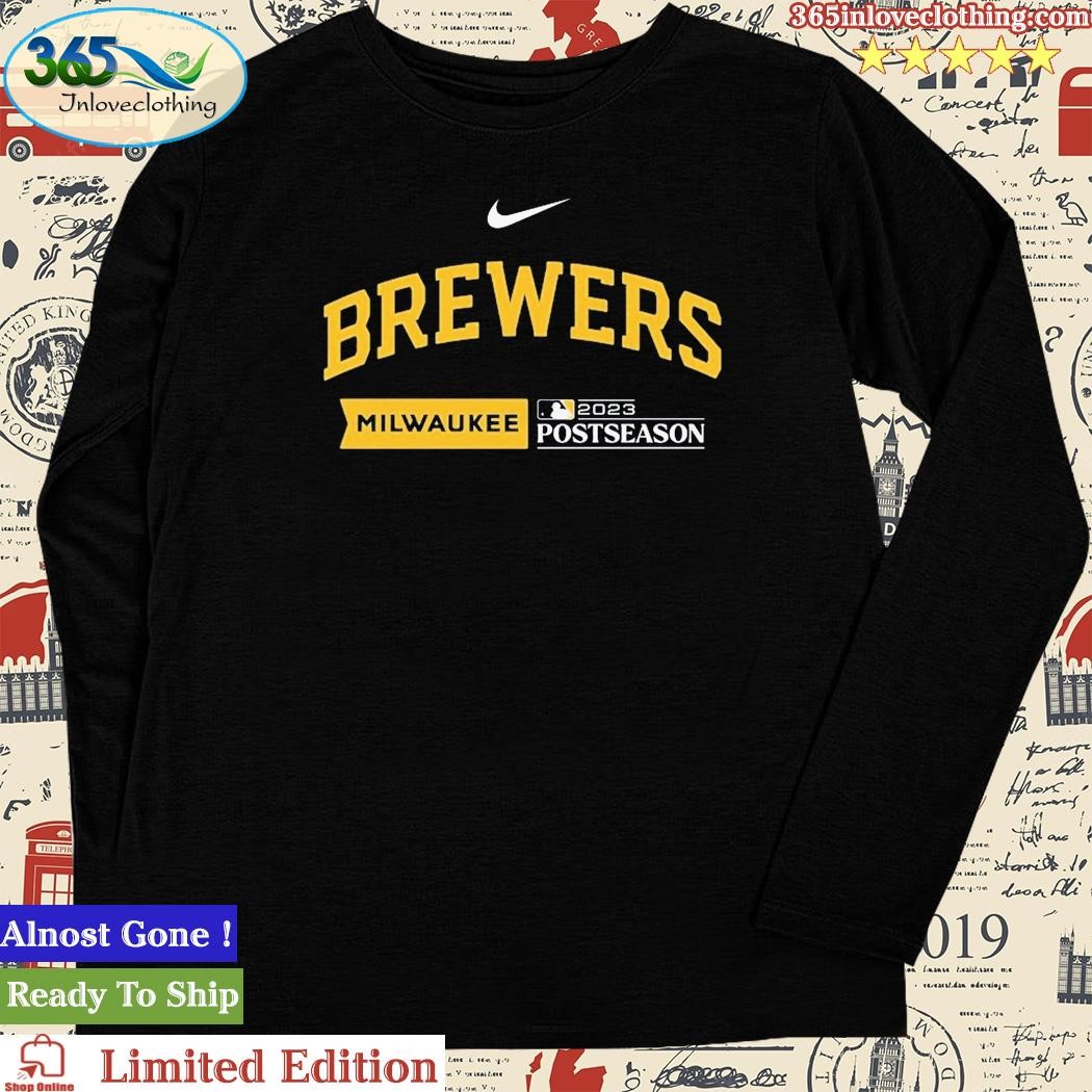 Nike Milwaukee Brewers 2023 Postseason Shirt, hoodie, longsleeve, sweatshirt,  v-neck tee