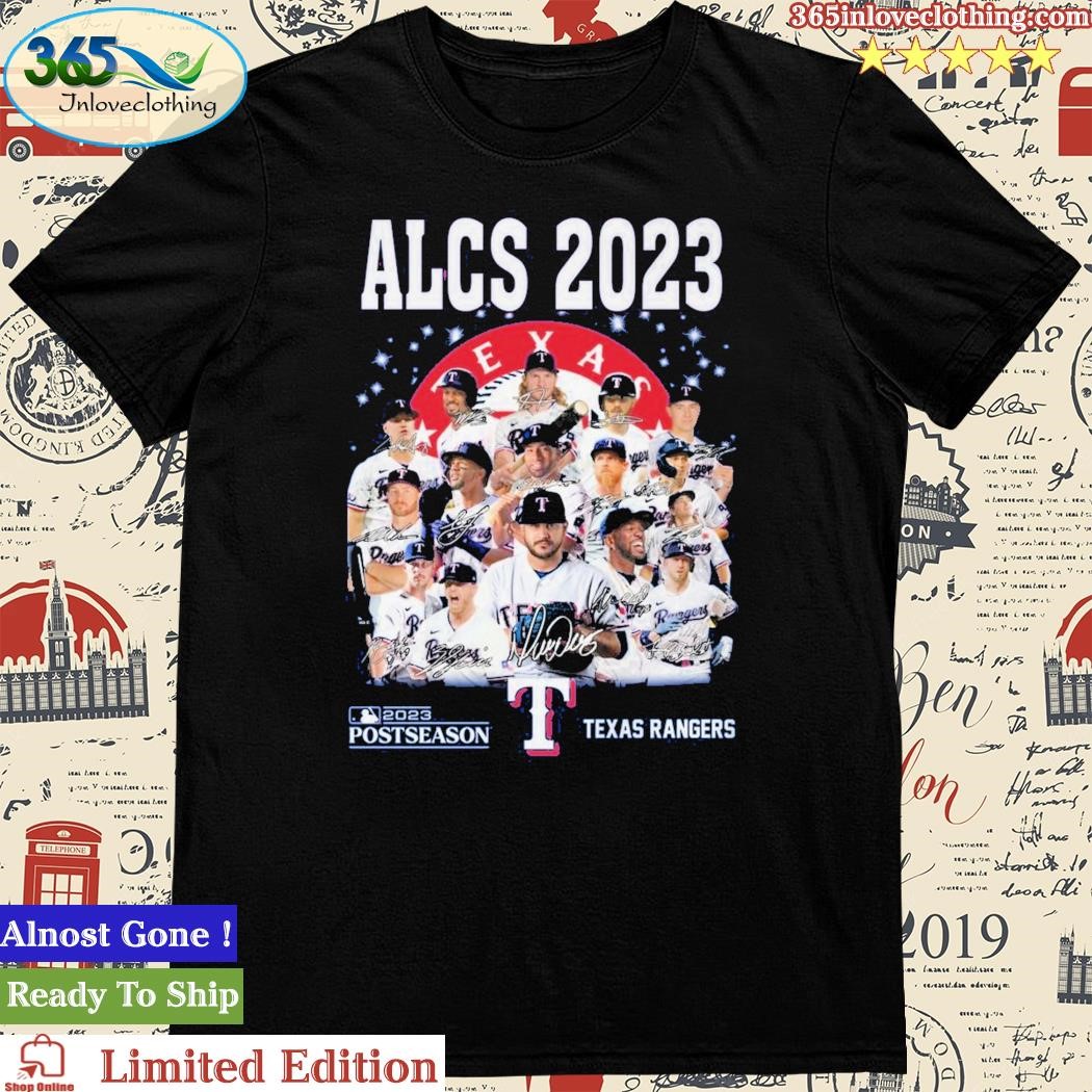 Texas Rangers T-Shirt 2023 Alcs Post Season - ShirtsOwl Office