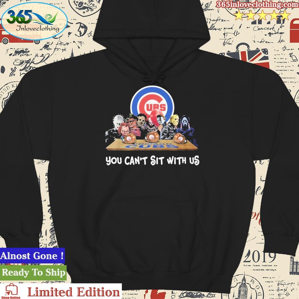 Funny Horror Character Chicago Cubs shirt, hoodie, sweater and long sleeve