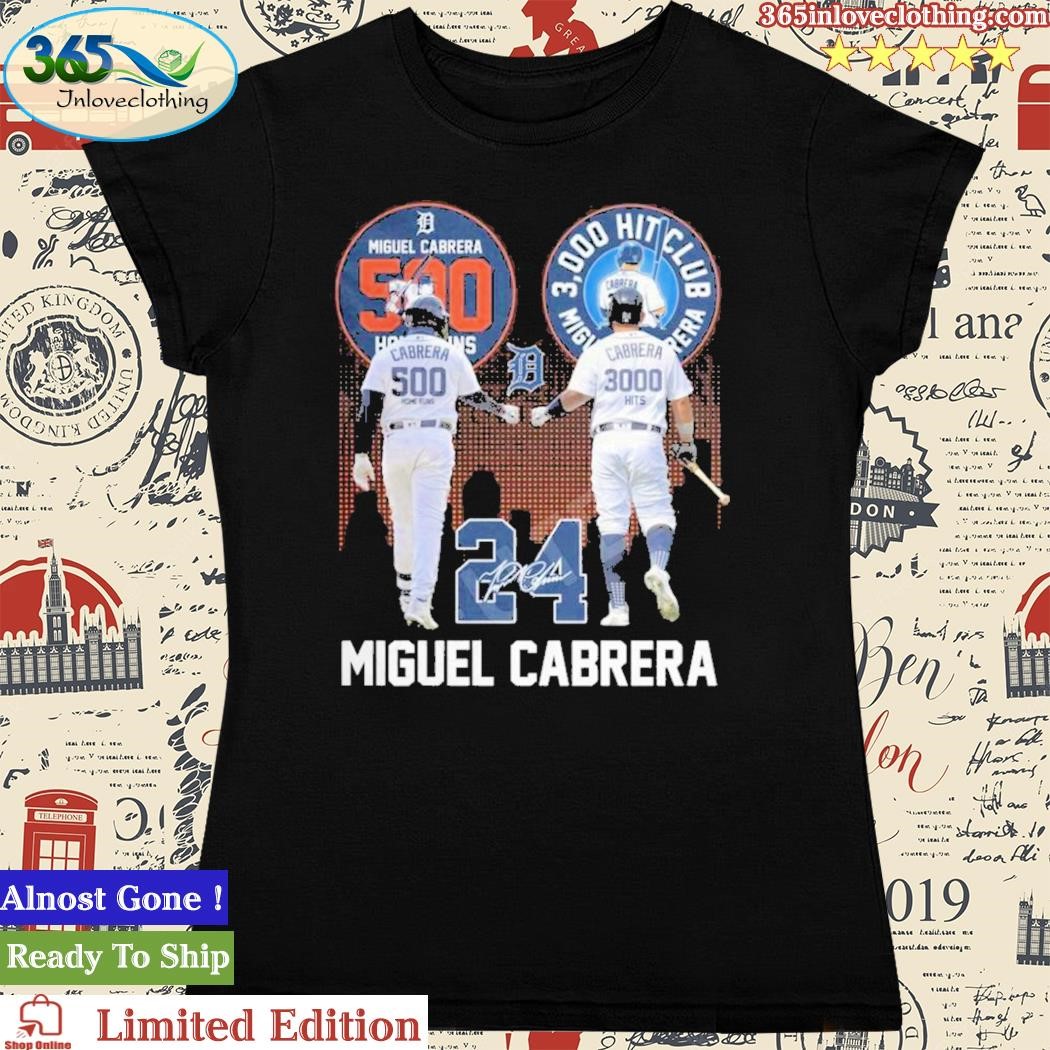 Detroit Tigers Miguel Cabrera #24 shirt - Kingteeshop