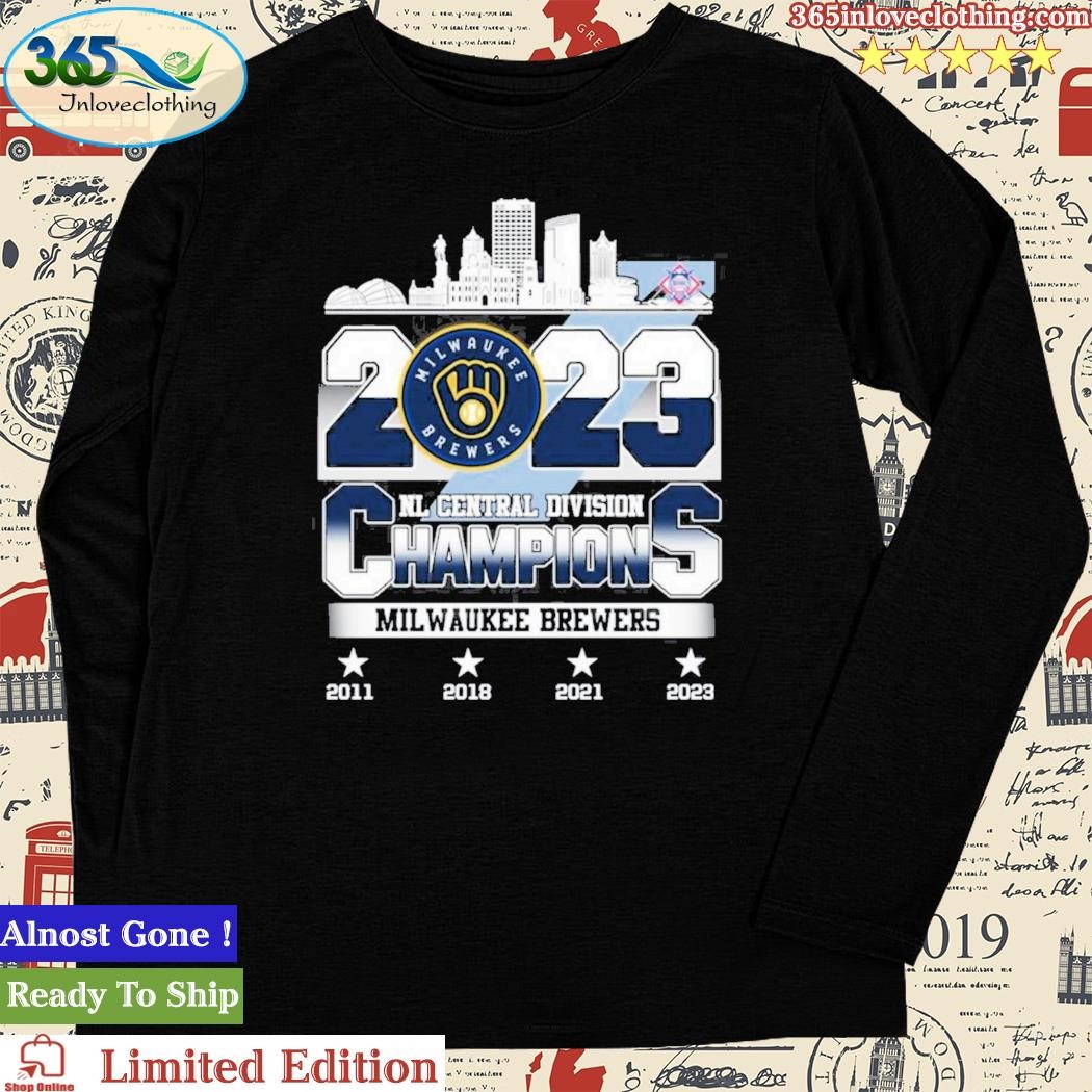 Funny milwaukee Brewers NL Central Champs Cinched shirt, hoodie, sweater,  long sleeve and tank top