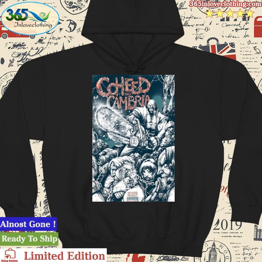 Official Coheed And Cambria Hollywood Palladium Oct 07 2023 Poster Shirt hoodie.jpg